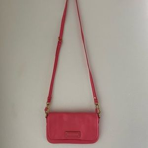 Pink Marc Jacobs crossbody bag